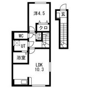 T・MハウスⅠ(A棟)の間取り画像