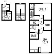 T・MハウスⅠ(A棟)の間取り画像