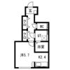 Lien鶴岡A(リアン鶴岡A)の間取り画像