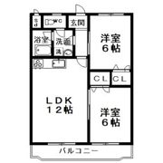 レジデンス・ボナールの間取り画像