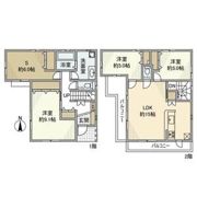 中央戸建の間取り画像