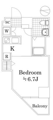 レオーネ金町の間取り画像