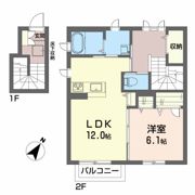 シャーメゾン・八幡・エンドーIIの間取り画像