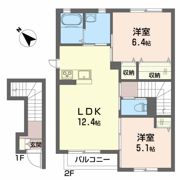 フォワード尾池の間取り画像