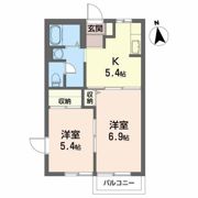 エス・カーサの間取り画像