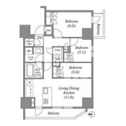 ACP Residence 錦糸町の間取り画像