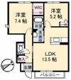 ブランドール ユー C棟の間取り画像