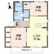 バリュージュ萌芽 D棟の間取り画像