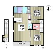Falke Dolf Bの間取り画像