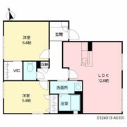 コートビレッジ本鳥栖 A棟の間取り画像