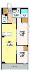 アミスタ湘南の間取り画像