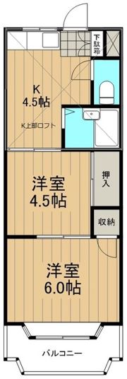 ジュネパレス鎌倉第3の間取り画像
