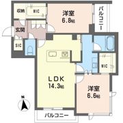 グラン 和の間取り画像