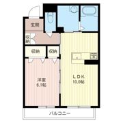 クレインヒルズIの間取り画像