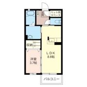 シーズンコートIIIの間取り画像