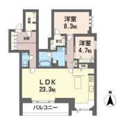ロワゾの間取り画像