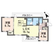 デューウッドCの間取り画像
