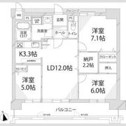 ロワイヤル飾磨の間取り画像