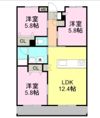 プランドール葵の間取り画像