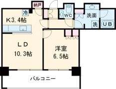 プレミスト旭川ザ・タワーの間取り画像