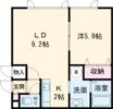 レジェンド9・6の間取り画像