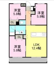 プランドール葵の間取り画像