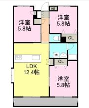 プランドール葵の間取り画像