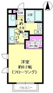メゾン ド フォンティーヌ・A棟の間取り画像