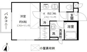 ベルコートアネックスの間取り画像