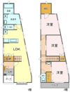 入江南一戸建の間取り画像