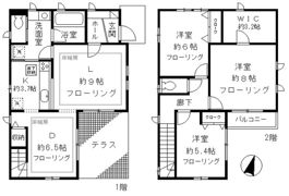 メイプルコートの間取り画像