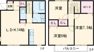 キャッスルの間取り画像