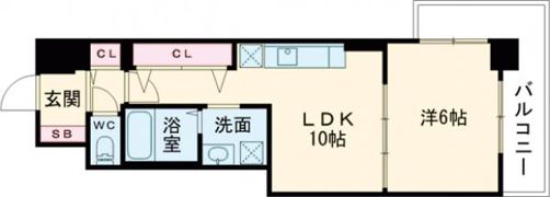 ロイヤルレジェンド西大津弐番館の間取り画像