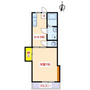 府中ハイツの間取り画像