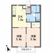 エスポアール利平治城西 弐番館の間取り画像