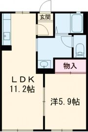 ルーブルの間取り画像