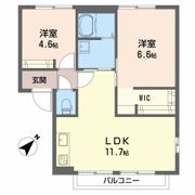 パークハイツ久保田の間取り画像
