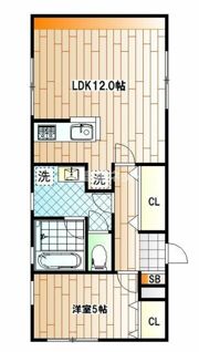 ミューズ白ゆりの間取り画像
