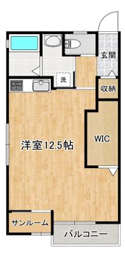ヴィ・ウルーズの間取り画像