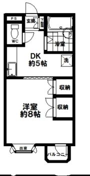 第一STM日野の間取り画像