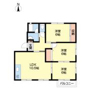 ベルヴィルQⅡ Bの間取り画像