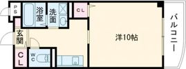 アベニール香里の間取り画像
