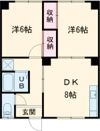 コーポかしわの間取り画像