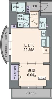 ソレイユ北田町の間取り画像