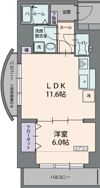 ソレイユ北田町の間取り画像