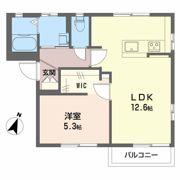 フレグランスフジサワ Aの間取り画像
