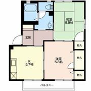 シェル上池田 Bの間取り画像