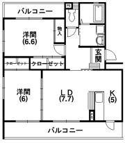 プログレス1の間取り画像