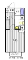 アムール ジョリコリーヌの間取り画像