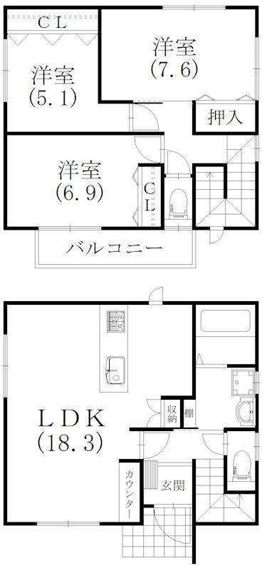 間取図